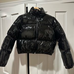 Women’s shiny puffer